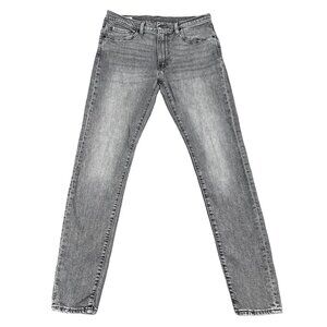 Levi's Premium Gray Skinny Taper Jeans Sz 32 x 32
